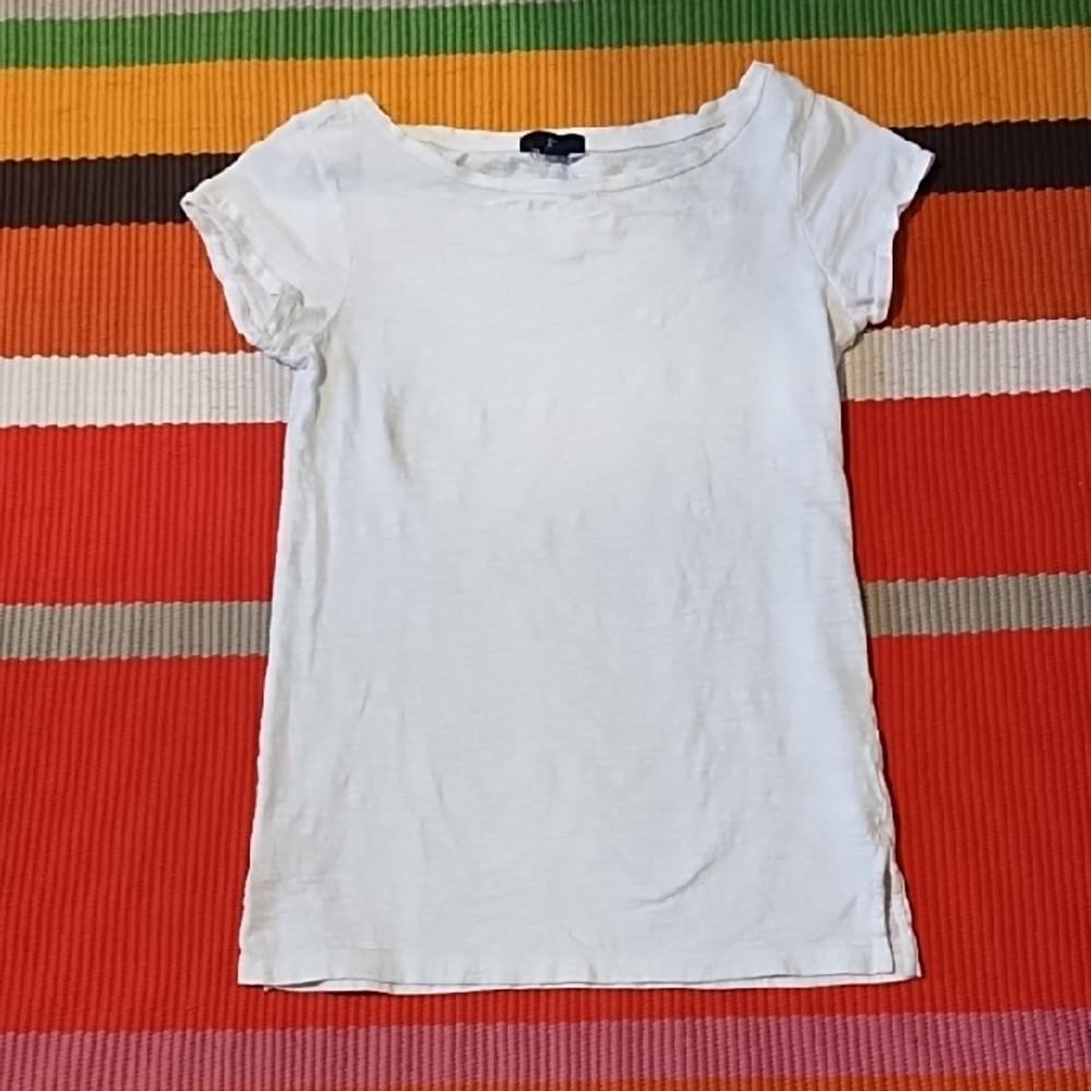 GAP White Short Sleeve Women's Tee XS Nice Condition.